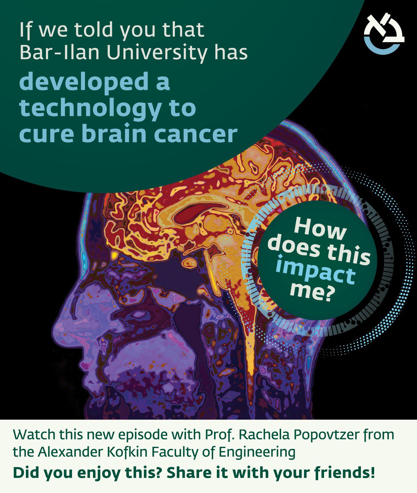 Our lab was delighted to participate in an episode of "How Does This Impact Me?", and share the research done in our lab on nanomedicine for brain disease. 

Watch here: https://www.youtube.com/watch?v=x-Bja4DLUIw
Or click on the link below!